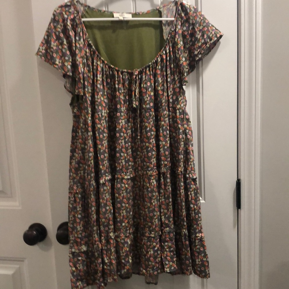 Beautiful spring floral dress